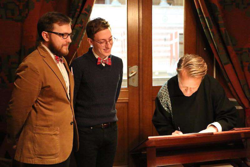 Russia gay marriage 02, Pavel Stotsko, Eugene Wojciechowski