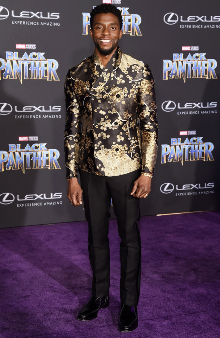 black panther premiere red carpet chadwick