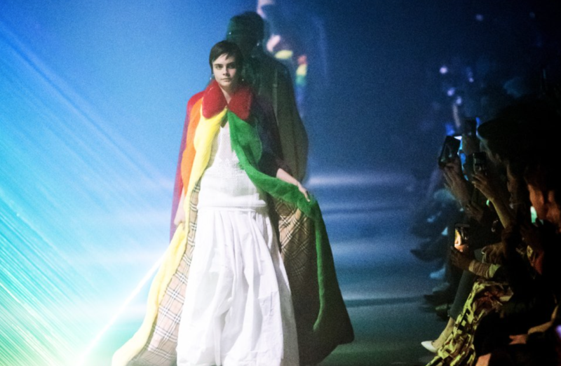 burberry february runway show