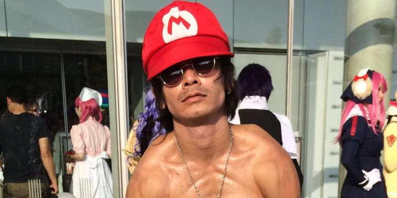 #Mar10Day sexy mario cosplay