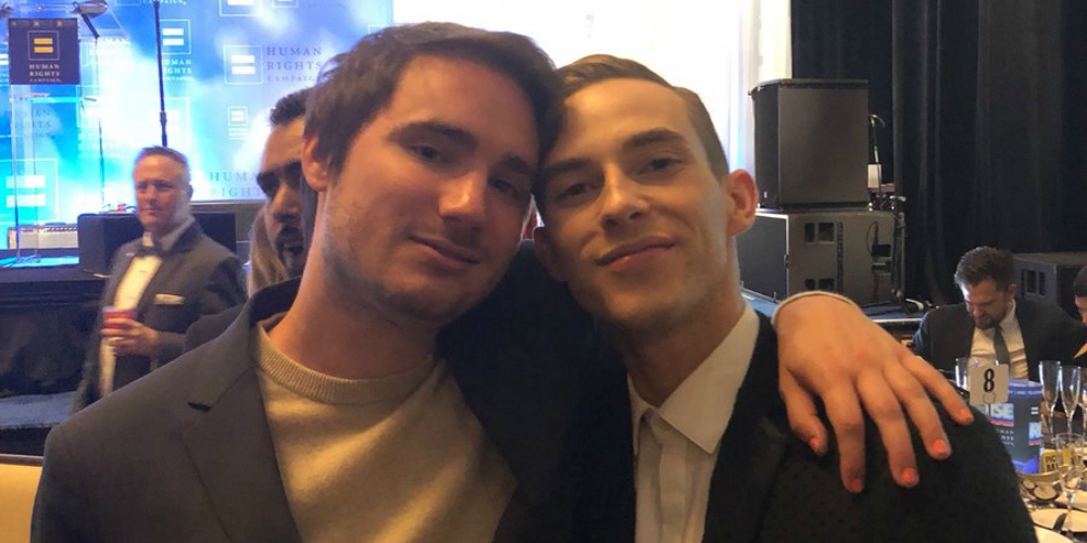 Adam Rippon Finally Met Sally Field’s Son Sam Greisman
