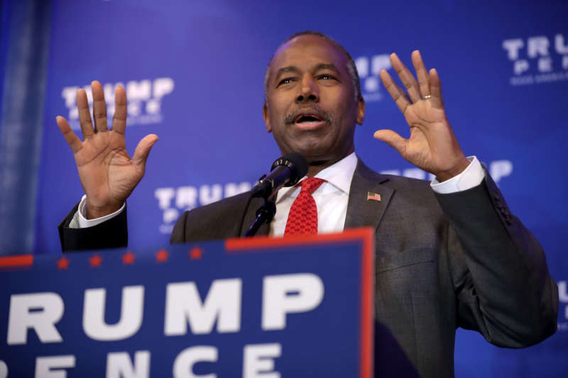 ben carson homelessness