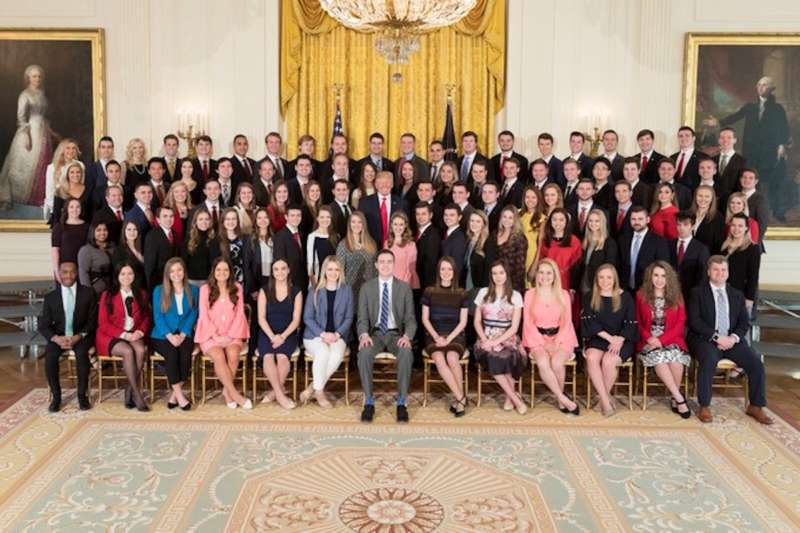 white house interns trump
