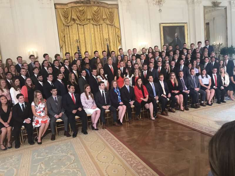 white house interns last year