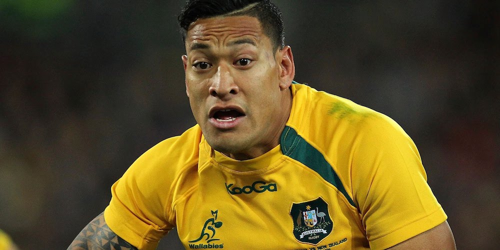 Aussie Pro Rugger Israel Folau: ‘God’s Plan for Gay People Is Hell’