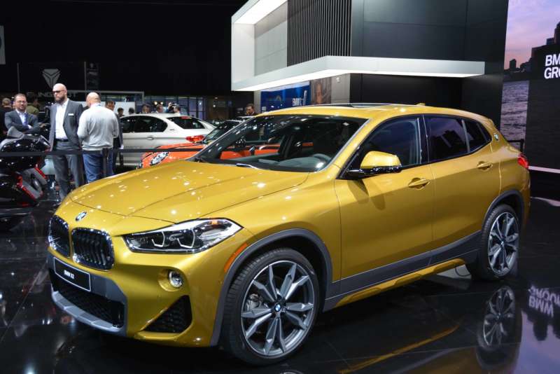 new york international auto show bmw x2