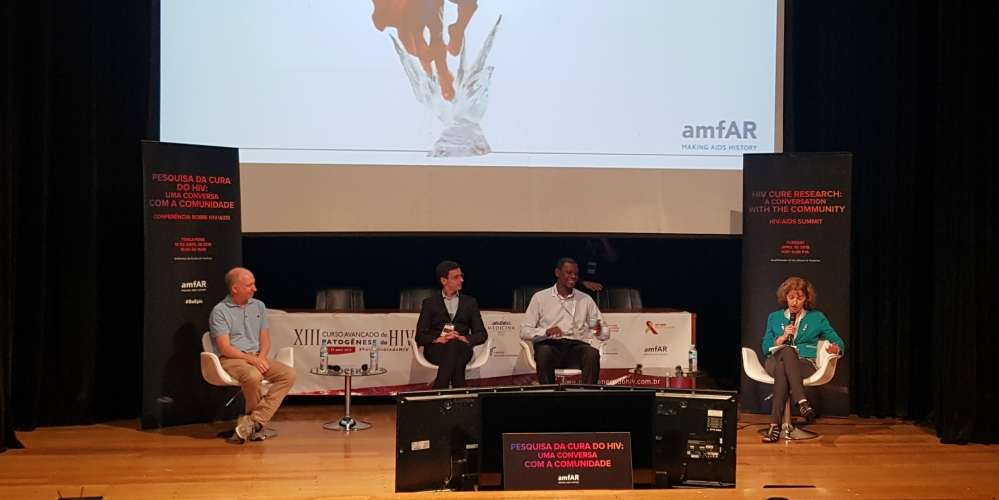 amFAR realiza conversa sobre cura do HIV com a comunidade