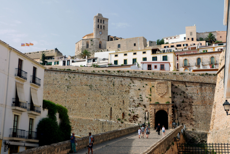 gay ibiza old town