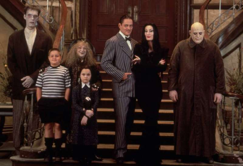 comic book movies addams family heroic monsters