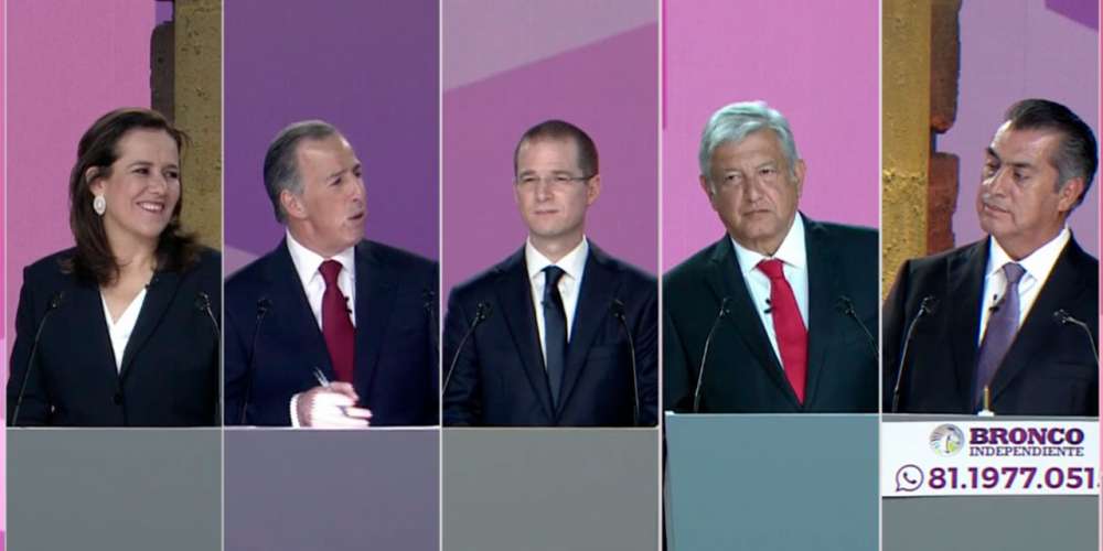 Esta Fue la Postura en Temas LGBT de los Candidatos en el Primer Debate Presidencial 2018