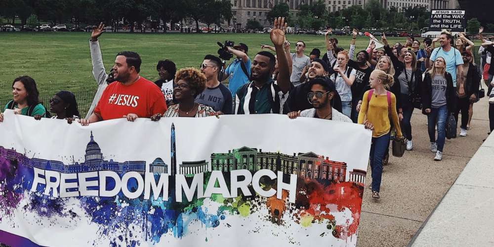 Tens of People, Including a Pulse Survivor, Show Up at Ex-LGBT Christian Rally in Washington, D.C.