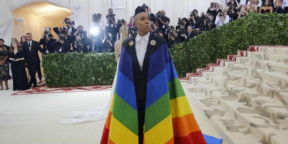 Lena Waithe’s Infamous Met Gala Pride Cape Included a Black and Brown Stripe, Just Like Philadelphia’s