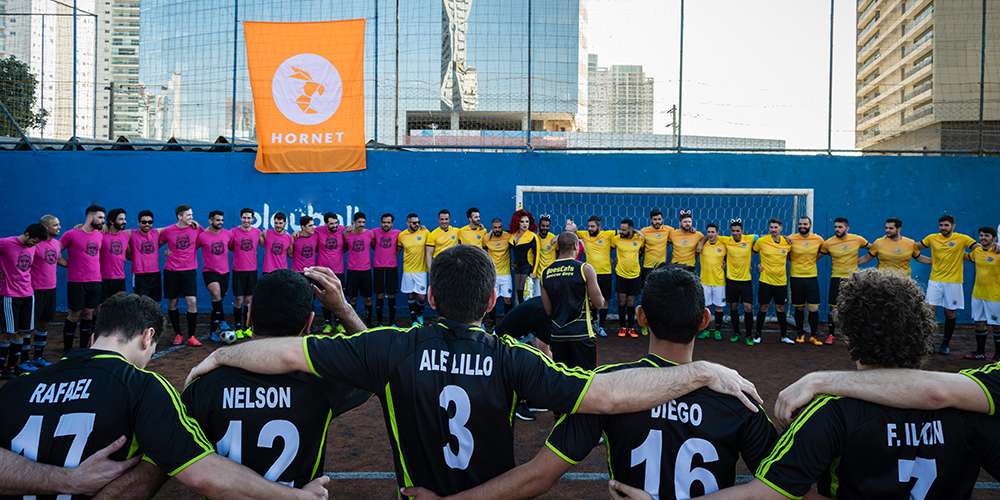 Vai começar 2a Taça Hornet de Futebol da Diversidade