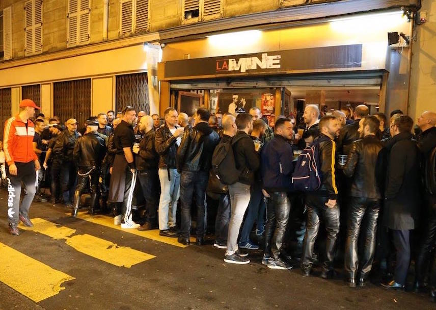 gay paris guide la mine