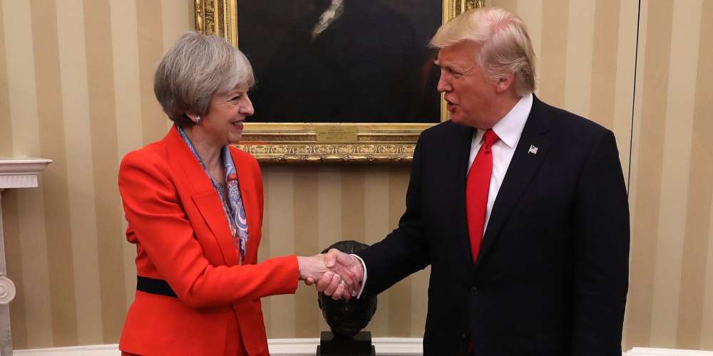 A Tale of Two Leaders: Trump and May Are Night and Day on LGBTQ Issues