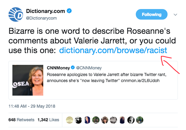 roseanne barr twiter