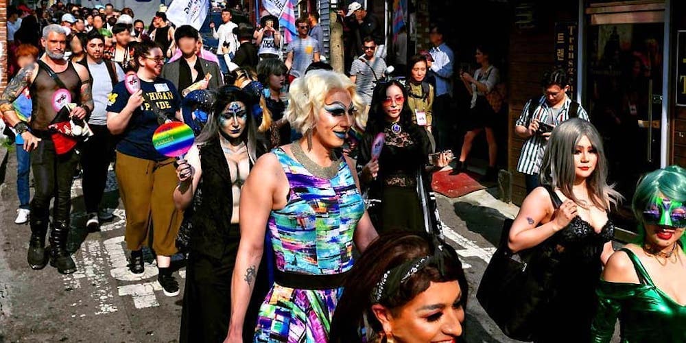 Dozens of Drag Queens Marched In South Korea’s First-Ever Drag Parade (Photos)