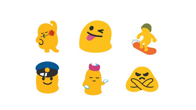 gender-neutral emoji blobs