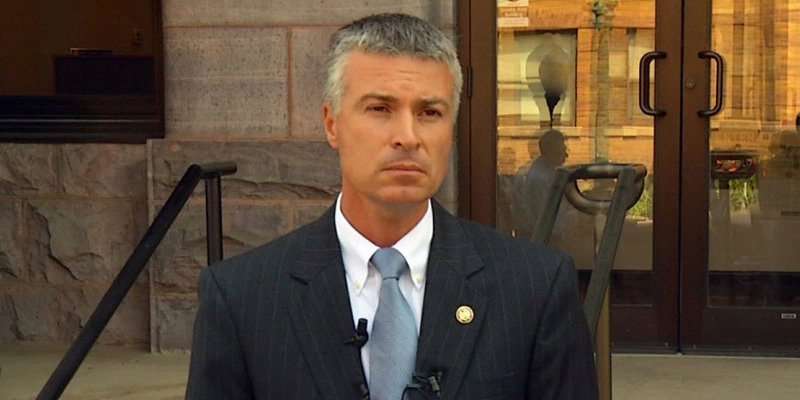 South Dakota Attorney General Marty Jackley, Charles Rhines 01