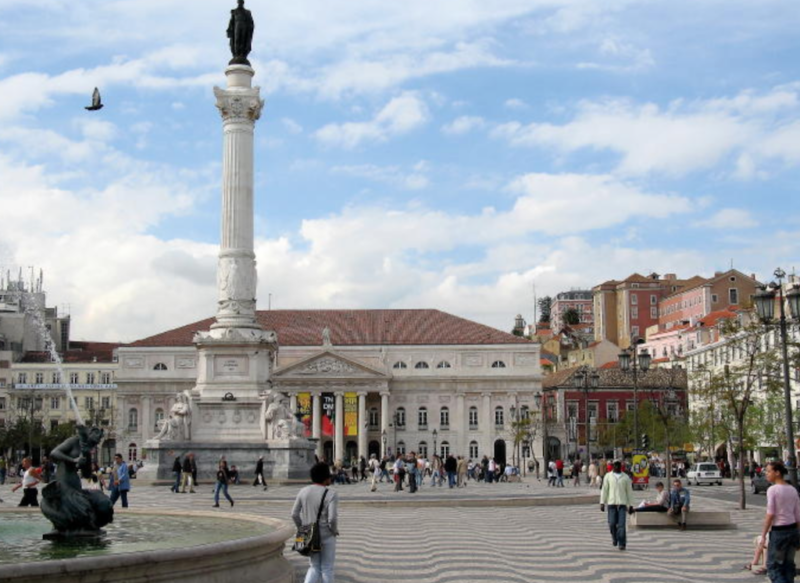 gay lisbon hornet guide rossio square