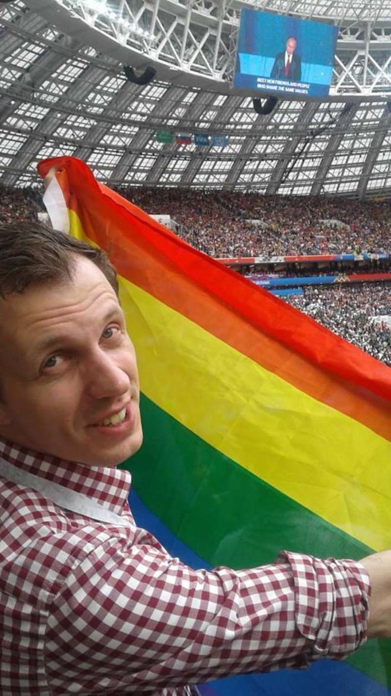 English Football Association 02, Aleksandr Agapov, Russian LGBT Sport Federation
