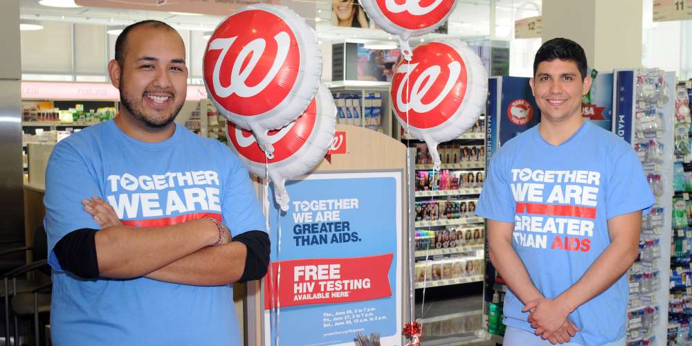 In Honor of National HIV Testing Day on June 27, Walgreens Is Offering Free Testing to All