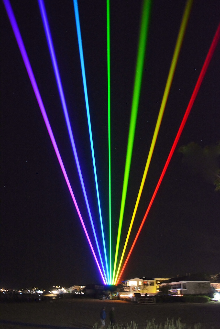 provincetown pride photos lights