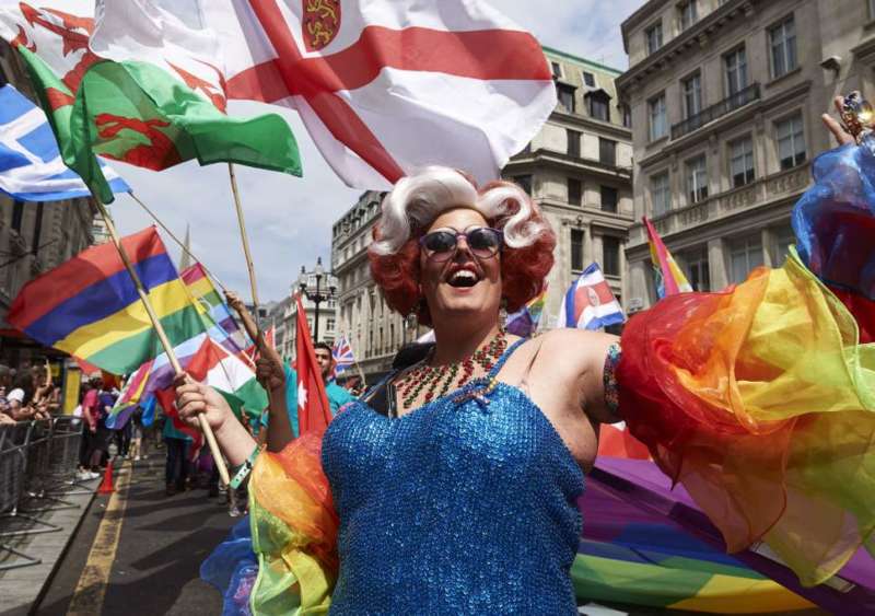 Gay pride parade events