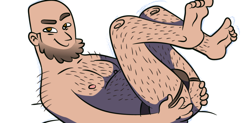 Pornolhices: ilustrações deliciosas contam desventuras sexuais de um homem gay