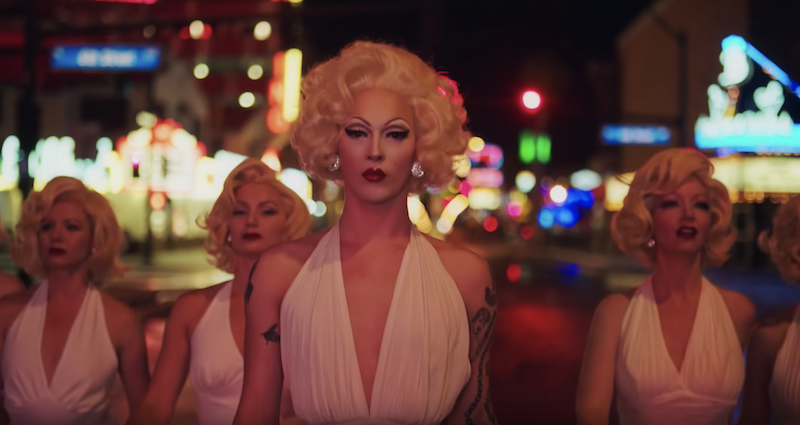 violet chachki prada ad campaign marilyn