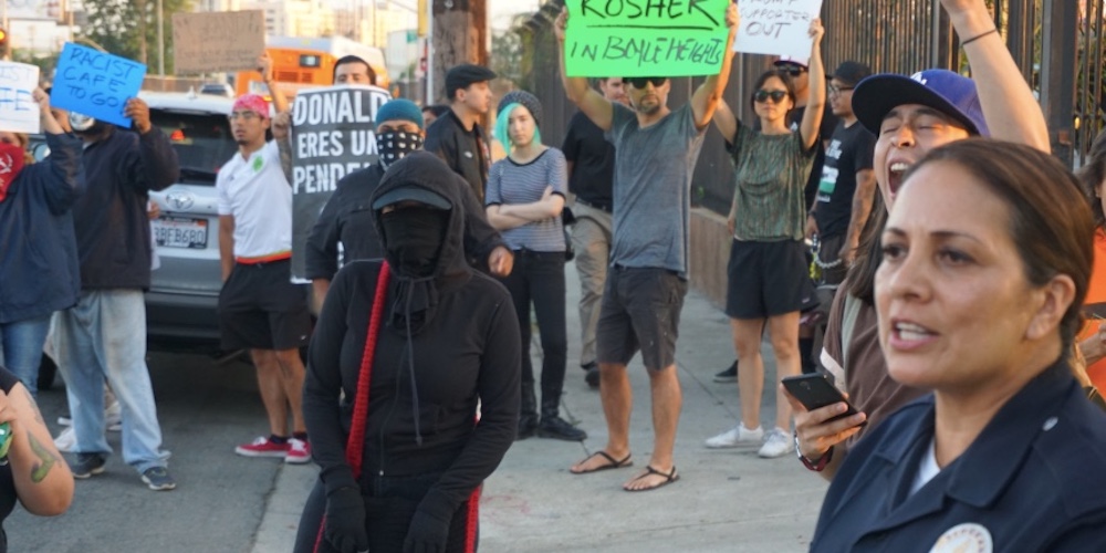 This Pro-Trump Coffee Shop Is Saying It Opened in L.A. to Protests and Feces on the Windows