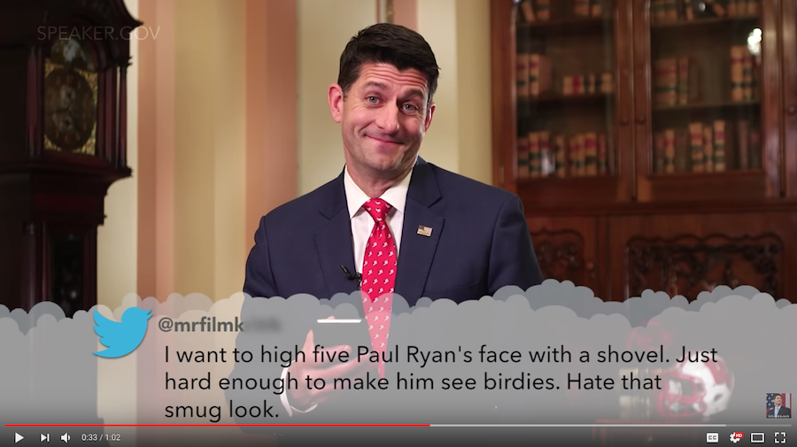 paul ryan mean tweets 2