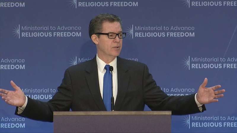 Ministerial to Advance Religious Freedom sam brownback