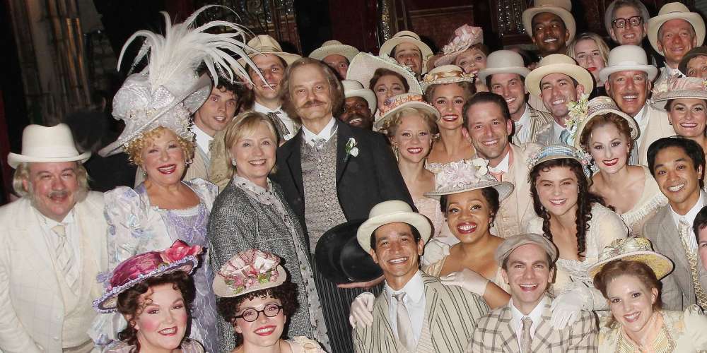 Watch as Hillary Clinton Gets a Standing Ovation at ‘Hello Dolly’ on Broadway