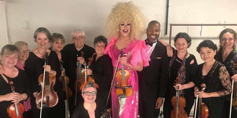 Thorgy Thor Fulfills the Longheld Dream of Performing Alongside an Orchestra in Drag