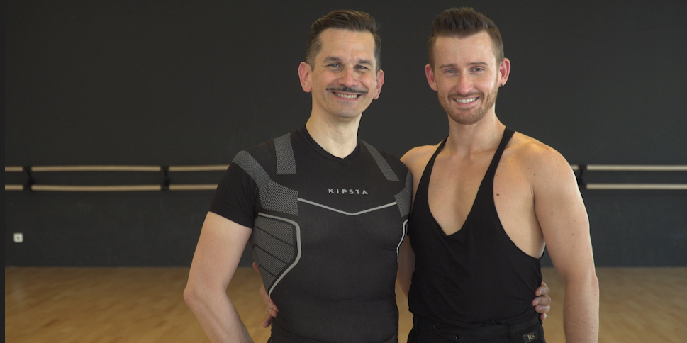 Objectif Gay Games: Patrice et Julian, danse: « C’est lui qui mène, mais c’est moi qui commande! »