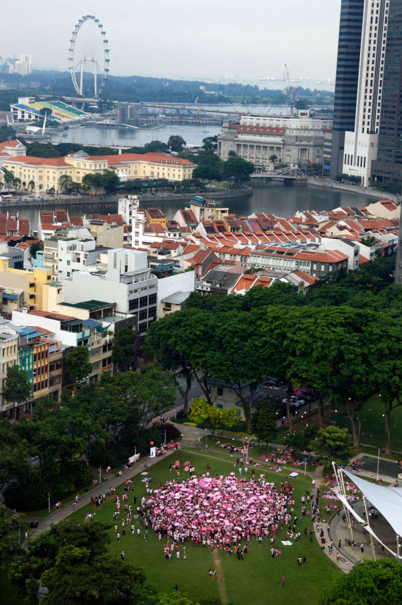 pink dot li huanwu lee kuan Yew ลี กวน ยู