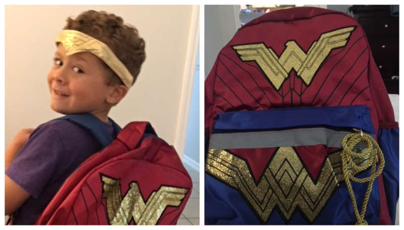 wonder woman backpack