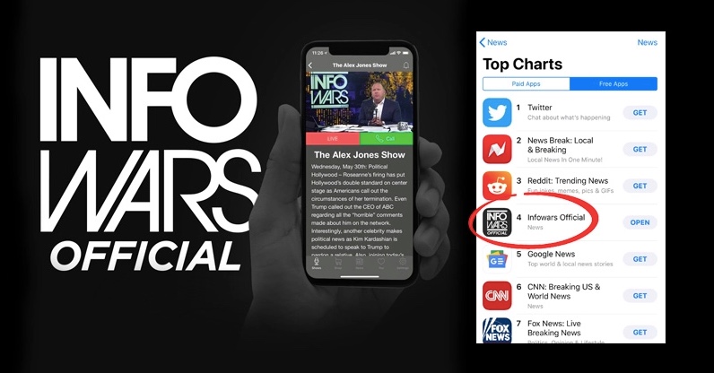 Infowars app 02