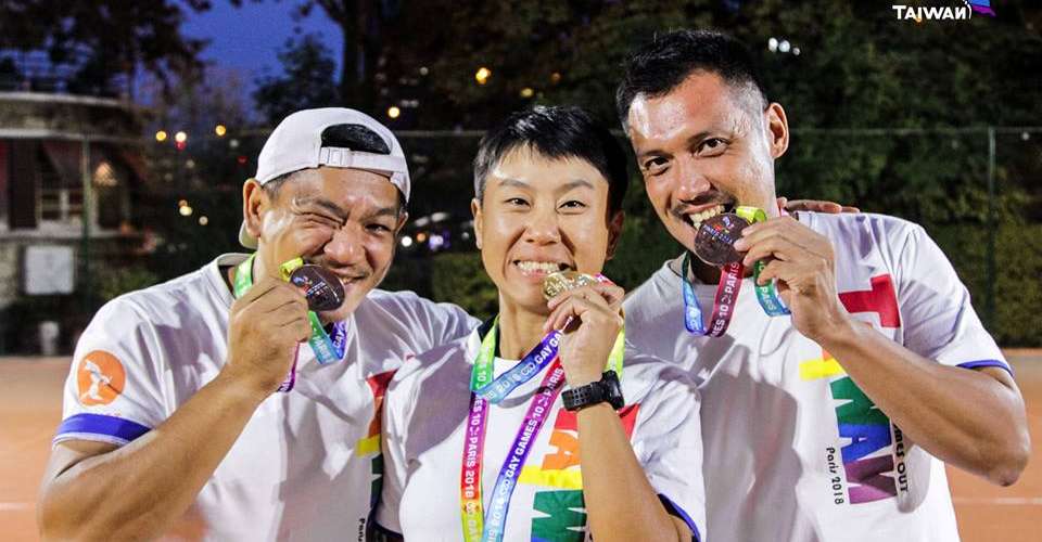 世界同志運動會台灣榮獲10金5銀3銅,蔡總統傳賀電祝賀