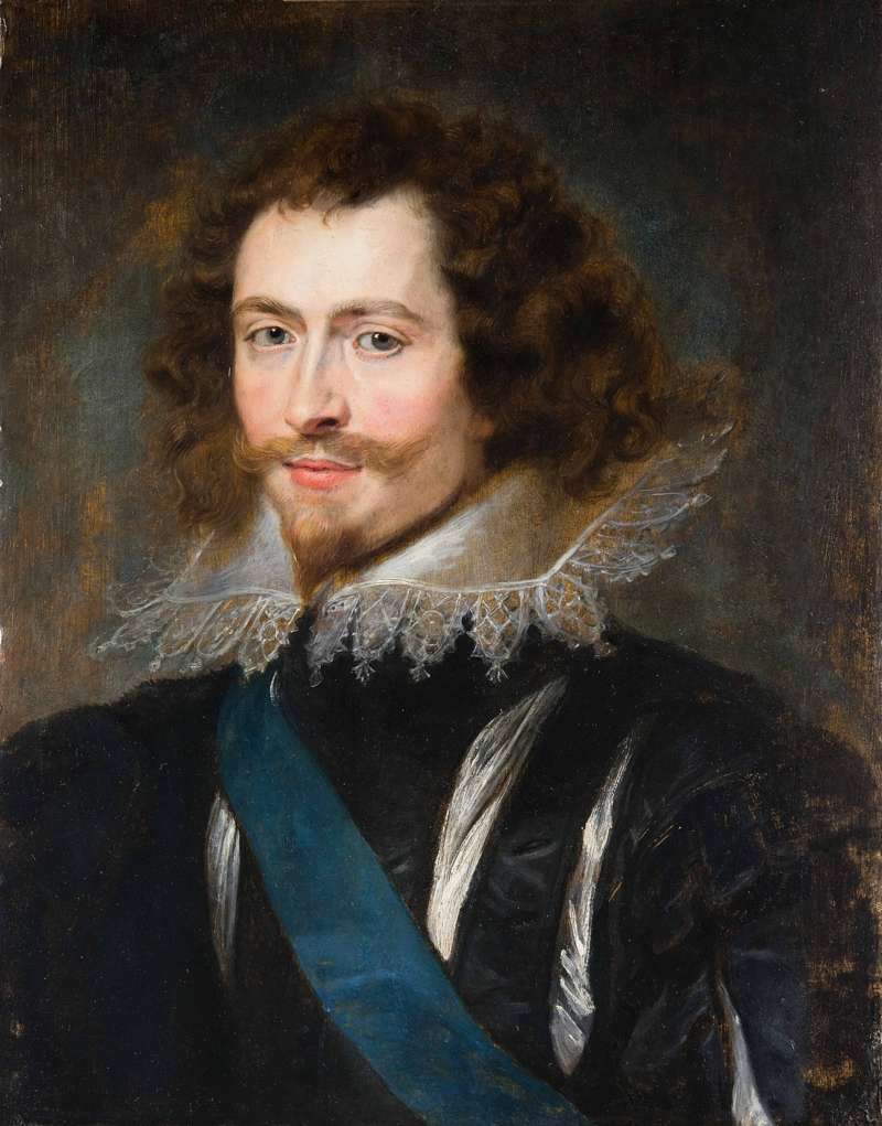 george villiers king james i rubens painting พระเจ้าเจมส์