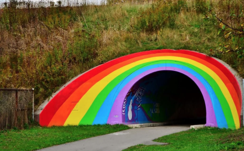 gay toronto guide rainbow tunnel