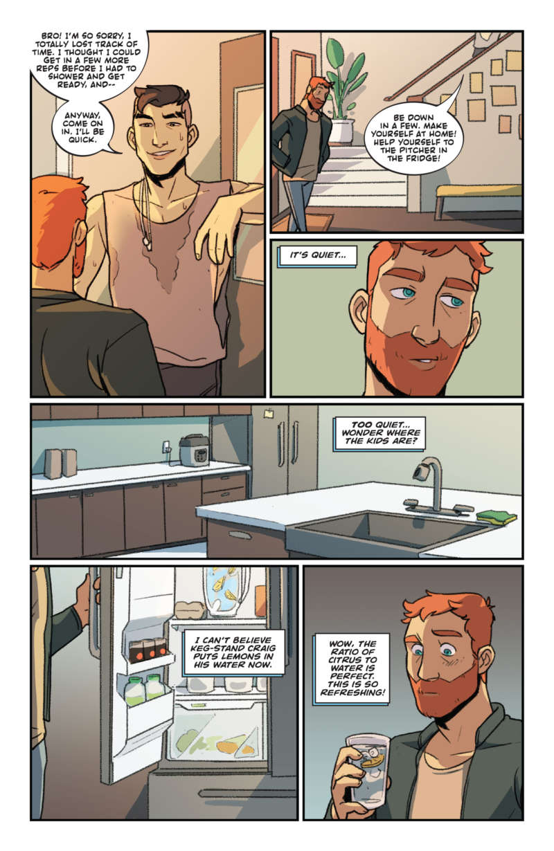 dream daddy comics page