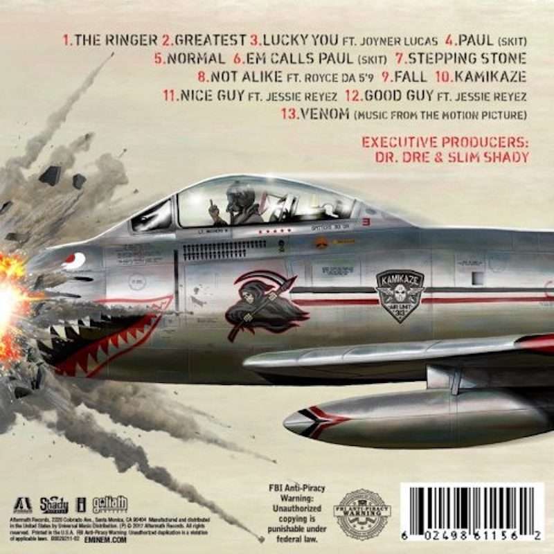 Eminem Kamikaze 01