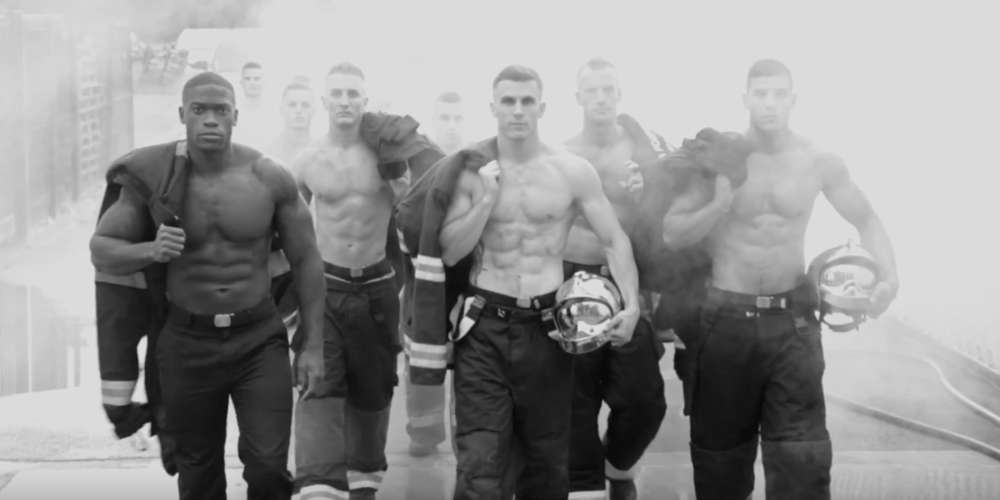 Vidéo: le making-of du calendrier Les Pompiers 2019