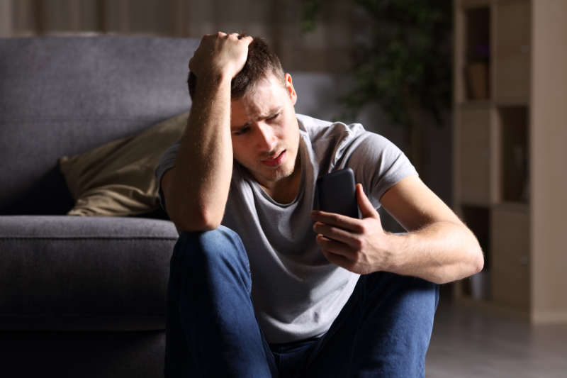 most intimate moment phone guy