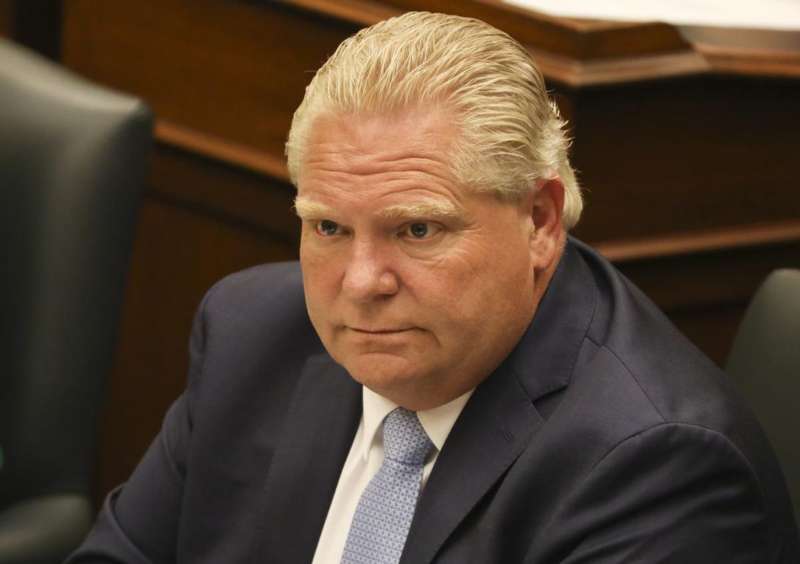 doug ford sex ed walkout