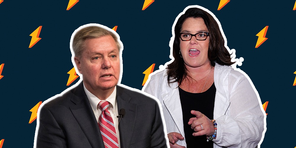 Rosie O’Donnell Goes There With Sen. Lindsey Graham: You’re a ‘Closeted Idiot’