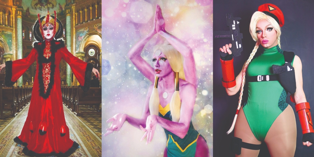 União Geek reúne drags Amanda Sparks, Duda Dello Russo e Slovakia em evento