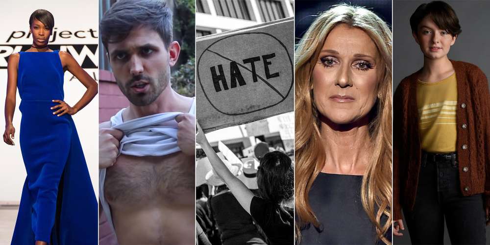 The Daily Sting, Wednesday: U.S. Hate Crimes Are Surging, Celine Dion Arrested in New Ad